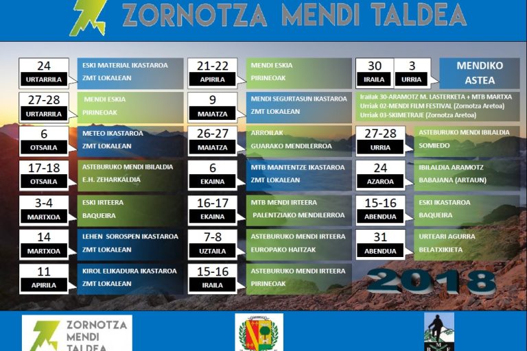 Egutegia ZMT 2018