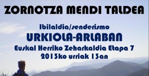IBILALDIA URKIOLA-ARLABAN (Zeharkaldia etapa 7)