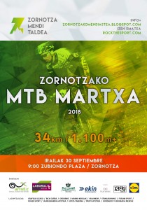 ZORNOTZA 2018 MTB MARTXA