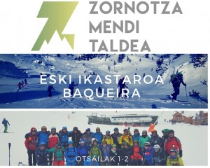 Eski ikastaroa Baqueira-n — Curso de Esquí en Baqueira: