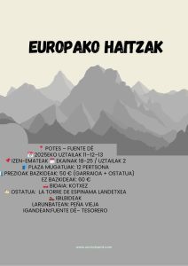 Europako Haitzak 2025 // Uztailak 11-12-13