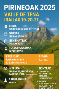 PIRINEOTARA IRTEERA 2025